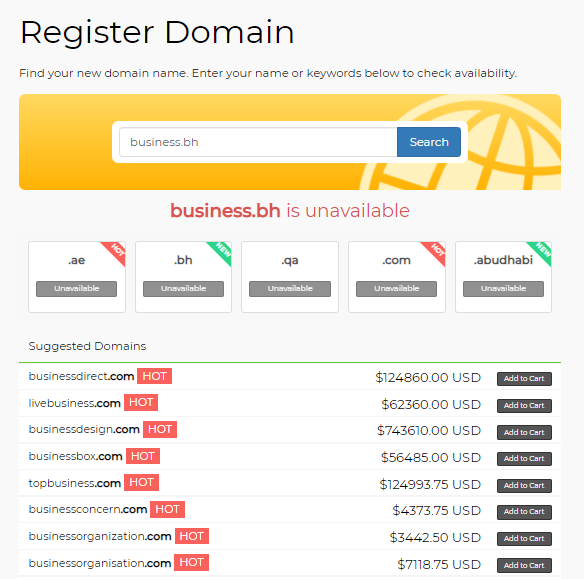 register bh domains