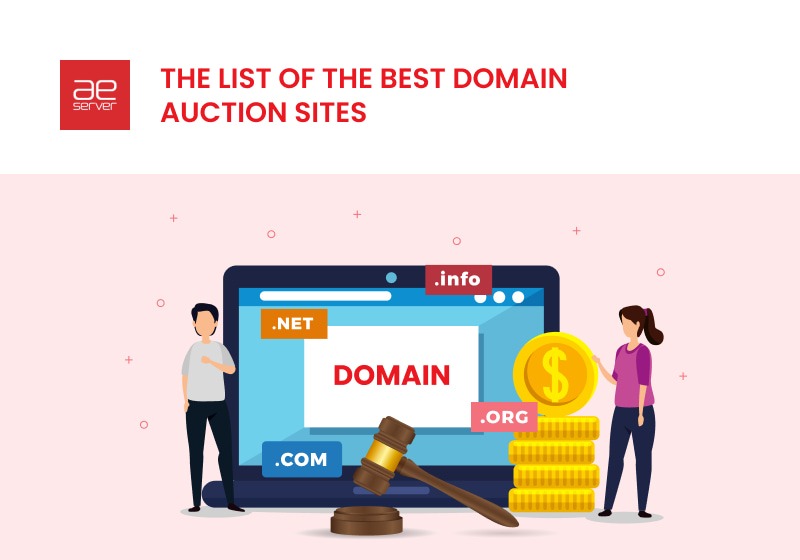 domain auction sites