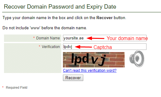 AEserver domain transfer