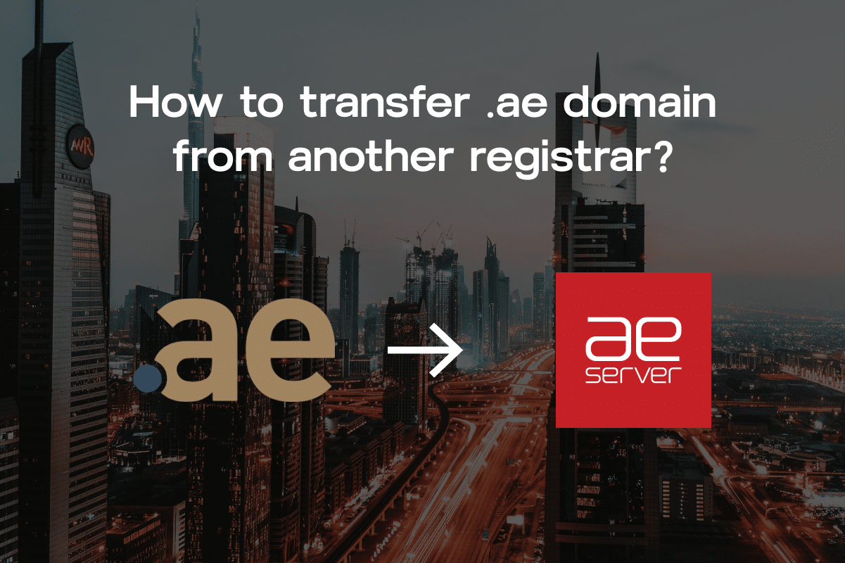 transfer .ae domain